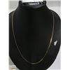 Image 1 : 10 KT 18" YELLOW GOLD NECKLACE