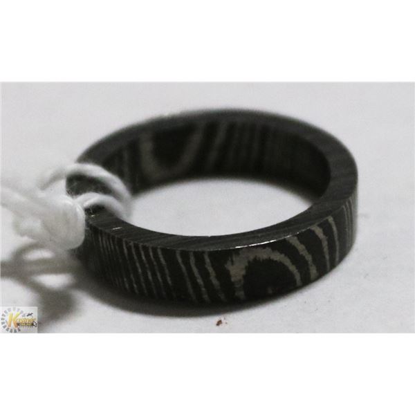 DAMACUS - HAND MADE STEEL RING- NEW (10)
