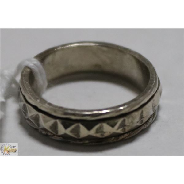 SPINNER RING -925 SILVER - NEW ( 87 )