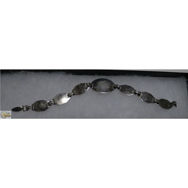 VINTAGE 925 STERLING SILVER ID BRACELET 7"
