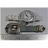 Image 1 : RHINESTONE & WHITE WATCHES