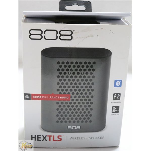 NEW 808 HEXTLS WIRELESS BLUETOOTH SPEAKER