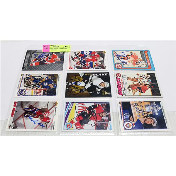 DARCY ROTA; BILL RANFORD; BILL BARBER; 6 OTHERS