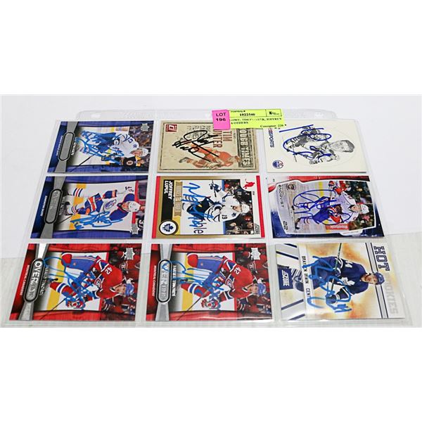 KEVIN LOWE; TIM HUNTER; JOFFREY LUPUL; 6 OTHERS