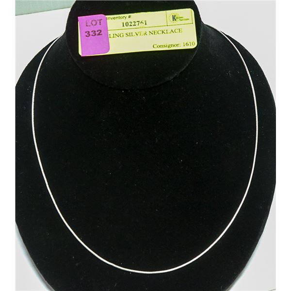 925 STERLING SILVER NECKLACE