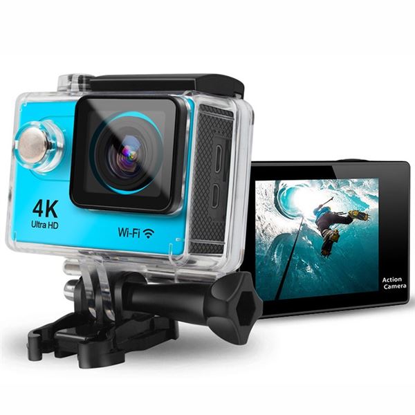 NEW BLACK 1080P SPORTS ACTION CAM WITH MOUNT