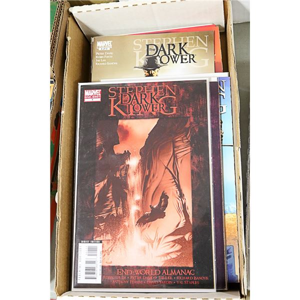 BOX OF MARVEL STEPHEN KING COMICS