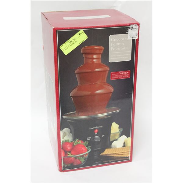 ELECTRICAL HEATED CHOCOLATE FOUNTAIN