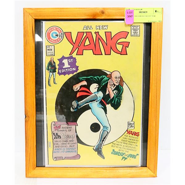 YANG #1 FRAMED COLLECTOR COMIC
