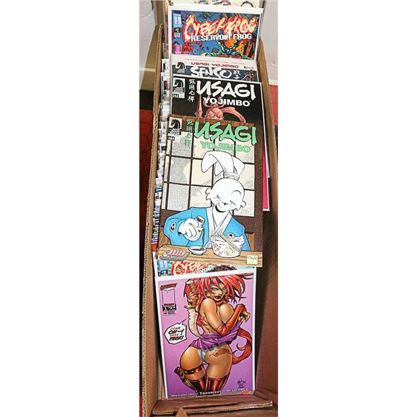 LARGE BOX OF ASSORTED COMICS