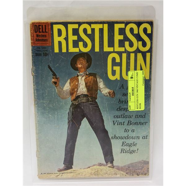 RESTLESS GUN 1960 VINTAGE COMIC BOOK