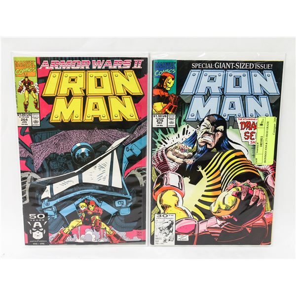 IRONMAN #264 & 275 HIGH GRADE