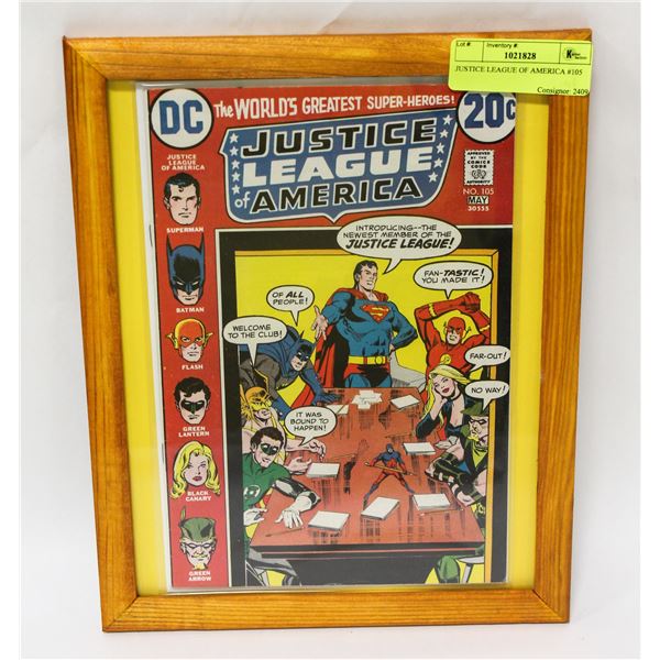 JUSTICE LEAGUE OF AMERICA #105