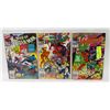 Image 1 : WEB OF SPIDERMAN #72, 73 & 74 HIGH GRADE