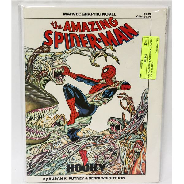 THE AMAZING SPIDERMAN GRAPHIC NOVEL HOOKY