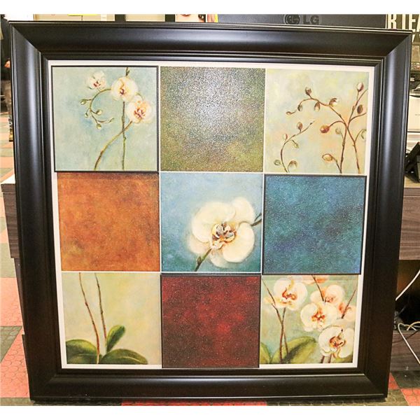 SHOWHOME FLORAL RAISED ART PICTURE
