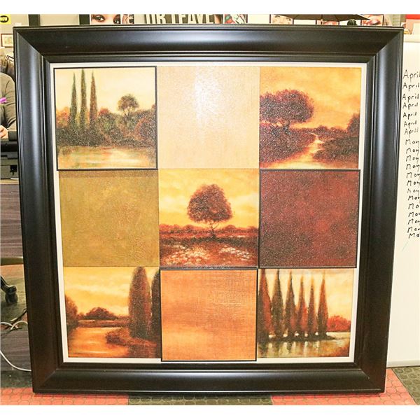 SHOWHOME NATURE SCENES RAISED ART PICTURE