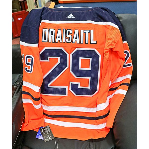 NEW  LEON DRAISAITL OILERS JERSEY