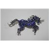 Image 1 : UNICORN RHINESTONE BROOCH