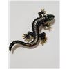 Image 1 : LIZARD RHINESTONE BROOCH