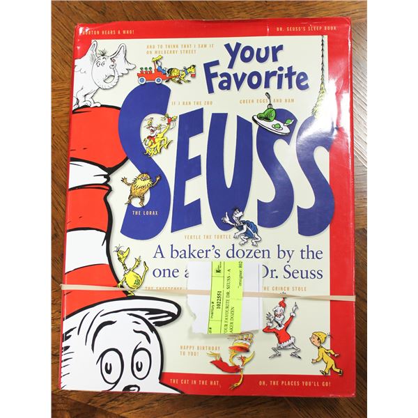 YOUR FAVOURITE DR. SEUSS - A BAKER DOZEN