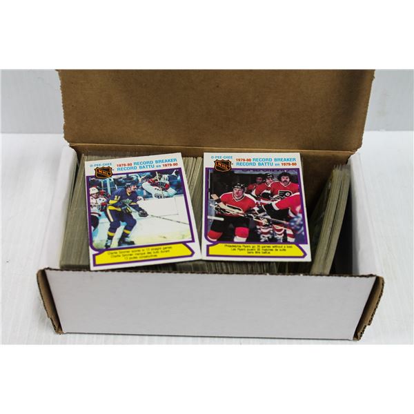 HI GRADE 1980-81 HOCKEY CARDS APRR. 300 ESTATE
