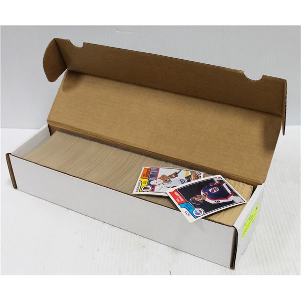 HI GRADE 1983-84 HOCKEY CARDS APPR. 800 ESTATE