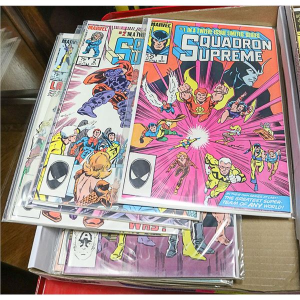MARVEL COMICS SQUADRON SUPREME #1-12