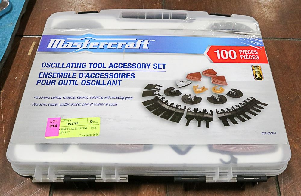 MASTERCRAFT OSCILLATING TOOL ACCESSORY SET