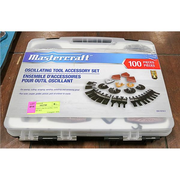 MASTERCRAFT OSCILLATING TOOL ACCESSORY SET
