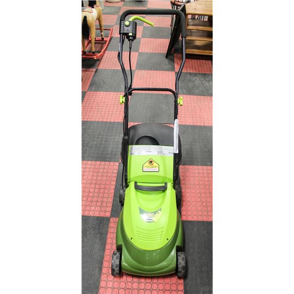 SUNJOE "MOW JOE" ELECTRIC REAR BAG LAWN MOWER -