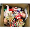 Image 1 : LARGE BOX OF ASSORTED DOLLS