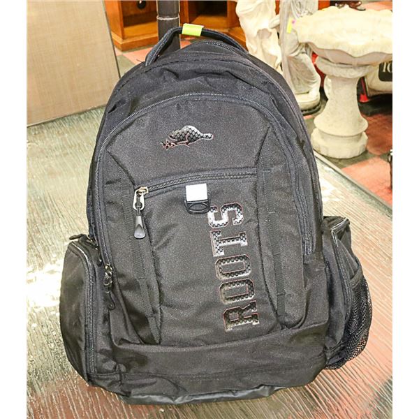 ROOTS 5 COMPARTMENT BACKPACK WITH MEMORY