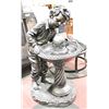 Image 1 : CERAMIC BOY BIRD BATH STATUE 37" TALL