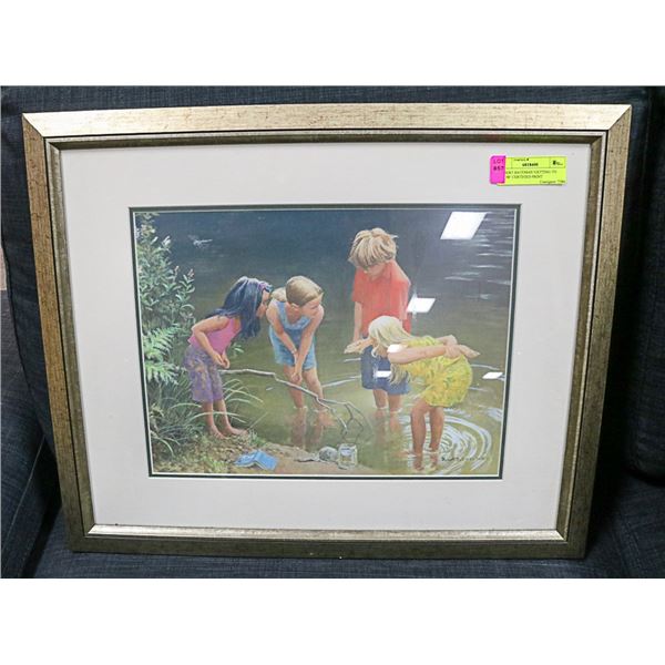 ROBERT BATEMAN 'GETTING TO KNOW' CERTIFIED PRINT