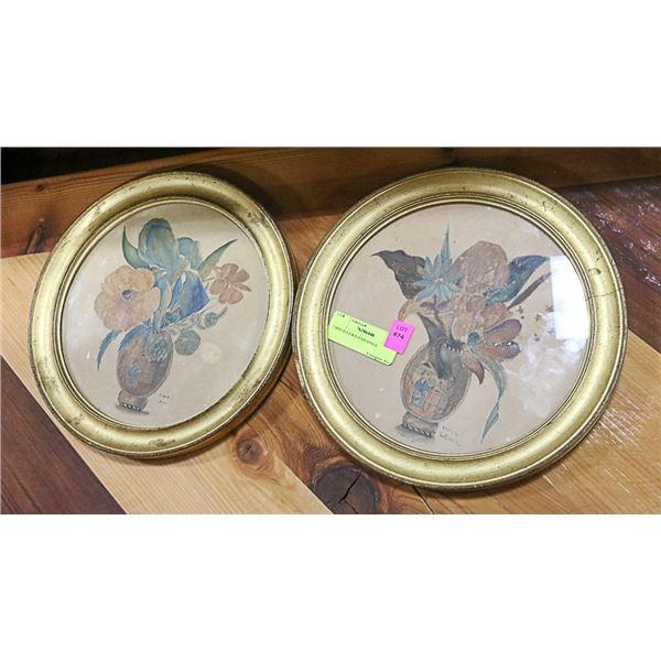 2 MAUD LEWIS PAINTINGS