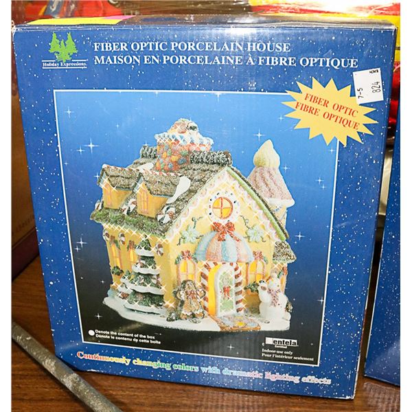 HE FIBER OPTIC PORCELAIN HOUSE