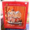 Image 1 : HE FIBER OPTIC PORCELAIN GINGERBREAD HOUSE