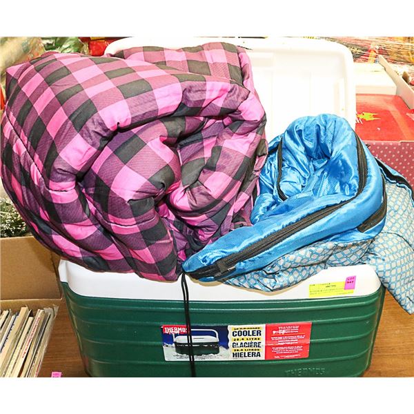 KODIAK & COLEMAN SLEEPING BAGS