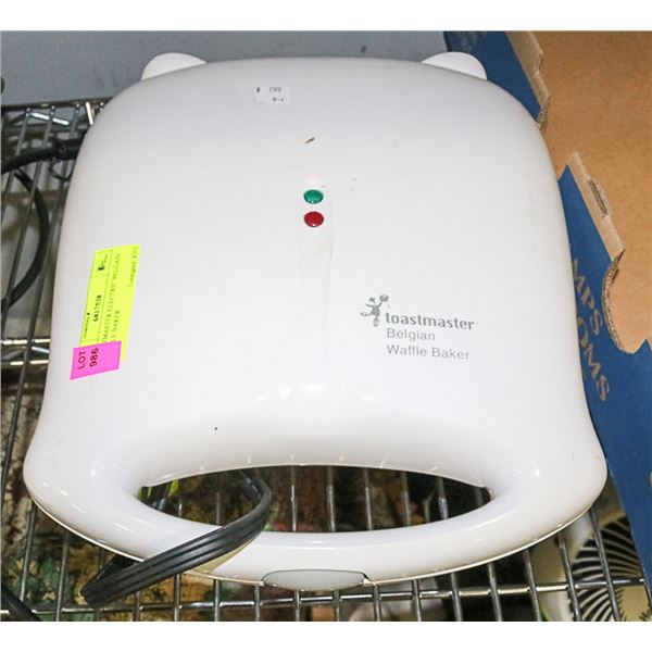 TOASTMASTER ELECTRIC BELGAIN WAFFLE BAKER