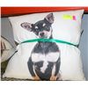 Image 1 : LOT OF 2 DOG ACCENT PILLOWS