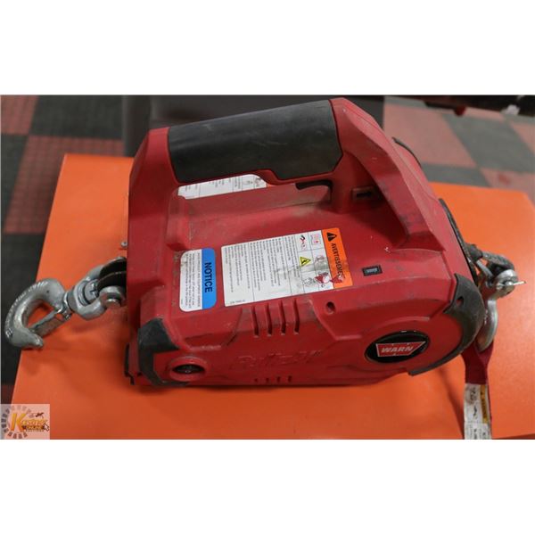 24 VOLT CORDLESS PULLZALL WINCH WITH BATTERY