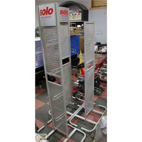 LOT OF 3 CHAINSAW STANDS