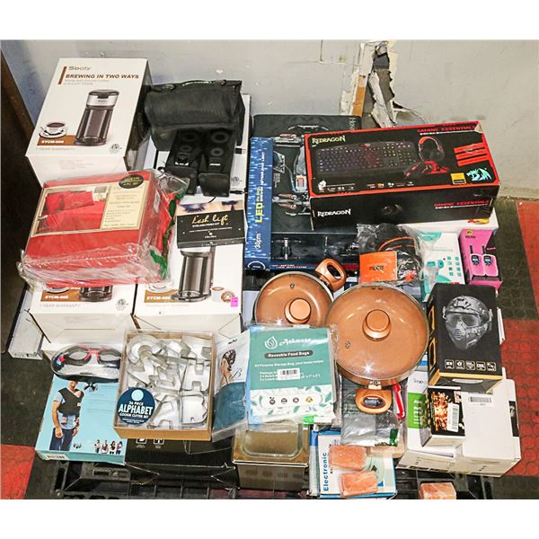 PALLET OF ASSORTED STORE RETURNS