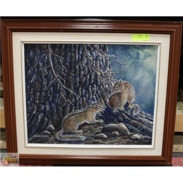 JANICE YOUNG ORIGINAL PAINTING