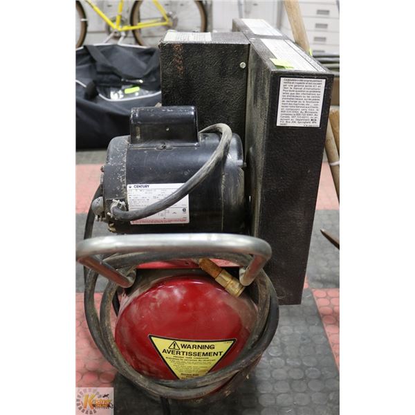 SANBORN AIR COMPRESSOR WIRED FOR 220V