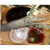 Image 1 : LOT OF HOUSEHOLD-FRUIT BOWL,VASES & PLATTERS