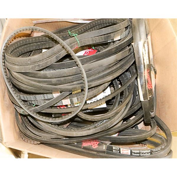FLAT OF 23 PCS ASSORTED A & B BELTS