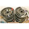 Image 1 : LOT OF 6 RANDOM 16" RIMS