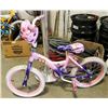 Image 1 : DISNEY PRINCESS KIDS BIKE